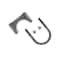 Donaldson Clamp, Exhaust, Std, U-Bolt, Single, Round Band, 3/8-16 In. Unc-2A, 3.00 In. Od Pipe, Steel P206407 - alternate 3